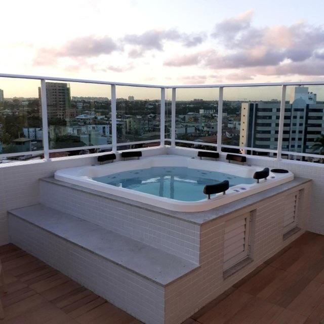 Refugio A Beira-Mar, Ap Acolhedor E Jacuzzi Comunal Apartment Салвадор Екстериор снимка