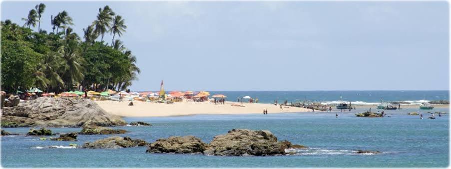 Refugio A Beira-Mar, Ap Acolhedor E Jacuzzi Comunal Apartment Салвадор Екстериор снимка